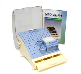 MedicNRG Panoramic Endo - панорамный стенд с крышкой для хранения эндодонтических инструментов