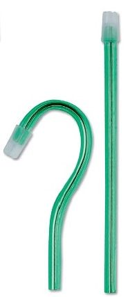 Asa Dental Слюноотсосы BLOSSOM, 15 см, ярко-зеленые (100 шт.)