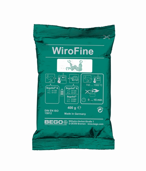 BEGO WiroFine (400 г) - универсальный паковочный материал
