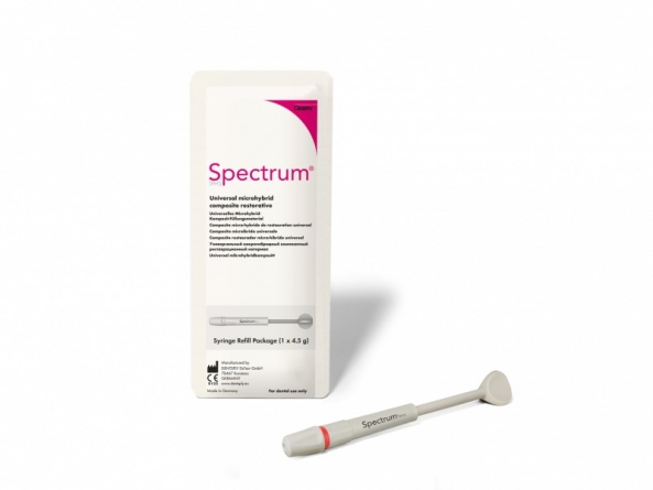 Dentsply Spectrum TPH3 B1 - субмикронный гибридный композит (шприц 4,5 г)