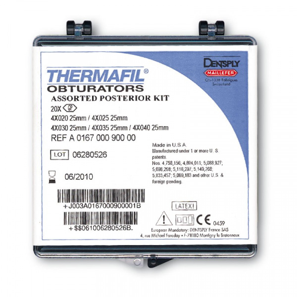 Dentsply Thermafil 6 шт. 25 мм № 35